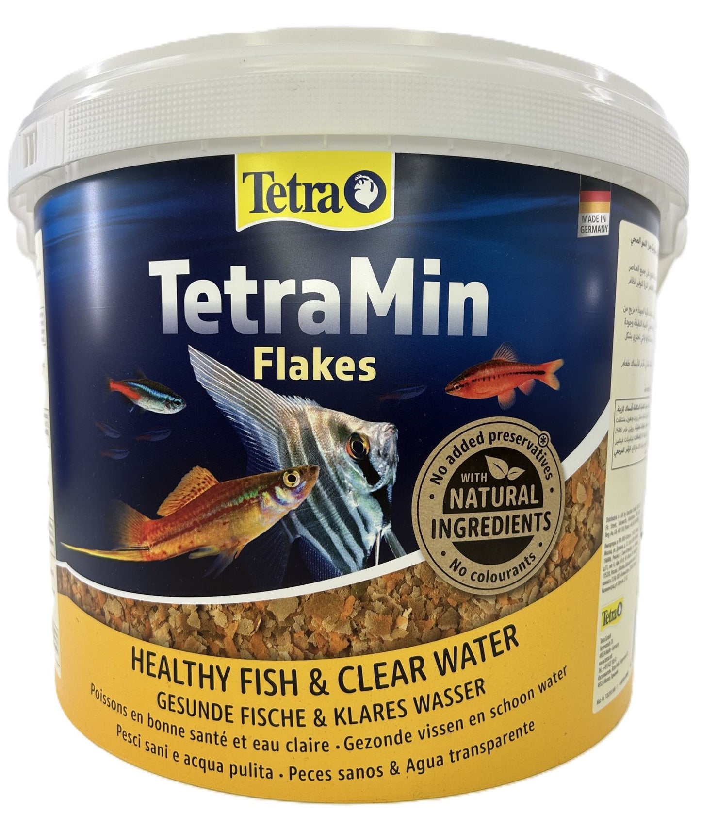 TetraMin Flakes– Hauptfutter für alle Zierfische 100ml - 10l