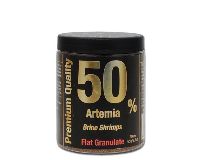 Artemia 50%+ Flat Granulate 65 g – Premium Flachgranulat von Discusfood
