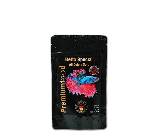 Betta Special All Colors Soft 50 g – Discusfood Betta-Futter