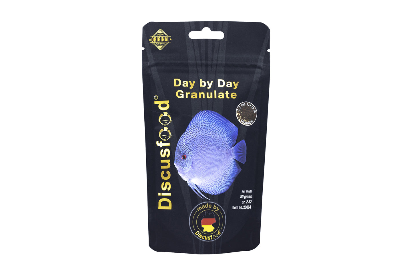Day by Day Discus Food – Premiumfutter für Diskusfische 80 g / 230 g / 2,8 kg