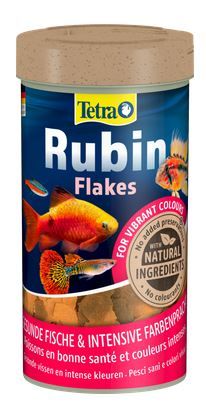 Tetra Rubin Flakes – Farbfutter für alle Zierfische 100–10000 ml