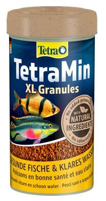 TetraMin XL Granules – Hauptfutter für große Zierfische 250 ml