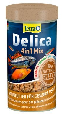 Tetra DelicaMenu – 4-in-1 Naturfutter für Zierfische 100 ml / 250 ml