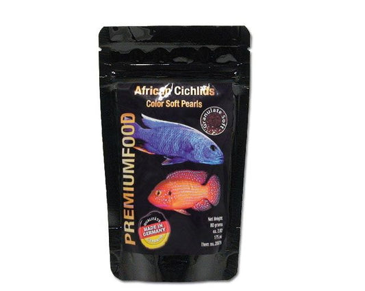 African Cichlid Color Pearls kaufen – Discusfood Farbfutter für Cichliden 80 g