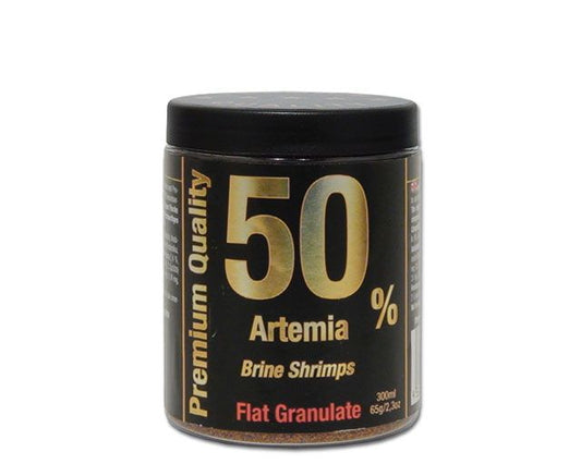 Artemia 50%+ Flat Granulate 65 g – Premium Flachgranulat von Discusfood