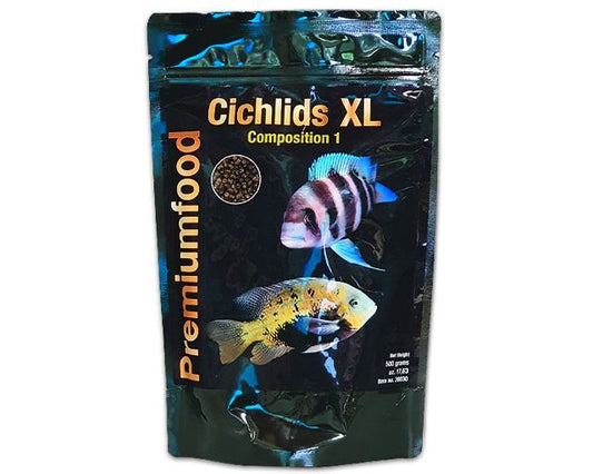 Cichlids XL Premium Granulat Composition 1 500 g – Discusfood