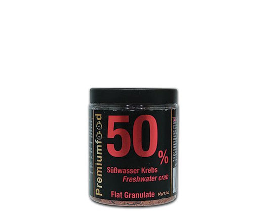 Freshwater Crab 50% Soft Granulate 65 g – Discusfood Premiumfutter