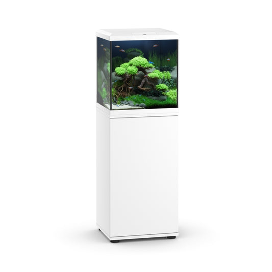 Juwel Vio Cube 54 SBX Weiß | Startklare Aquarium-Kombination inkl. LED, Filter & Unterschrank