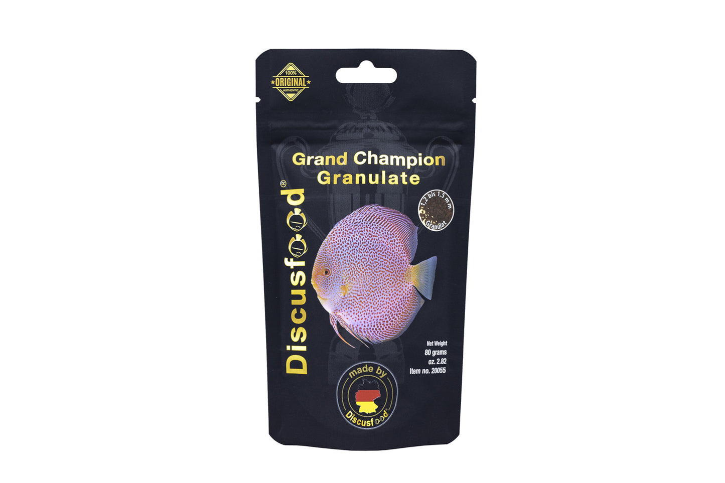 Grand Champion Discus Food – Premiumfutter für Diskusfische 80g / 230g