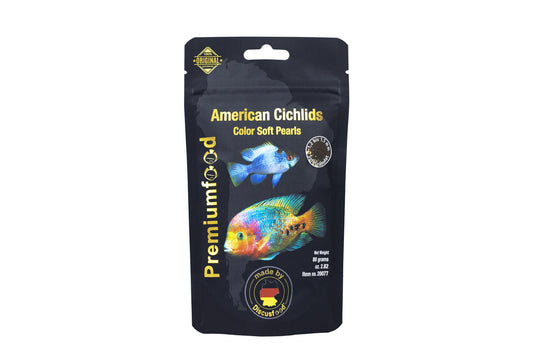 South American Cichlid Color Pearls – Discusfood Cichlidenfutter 80 g